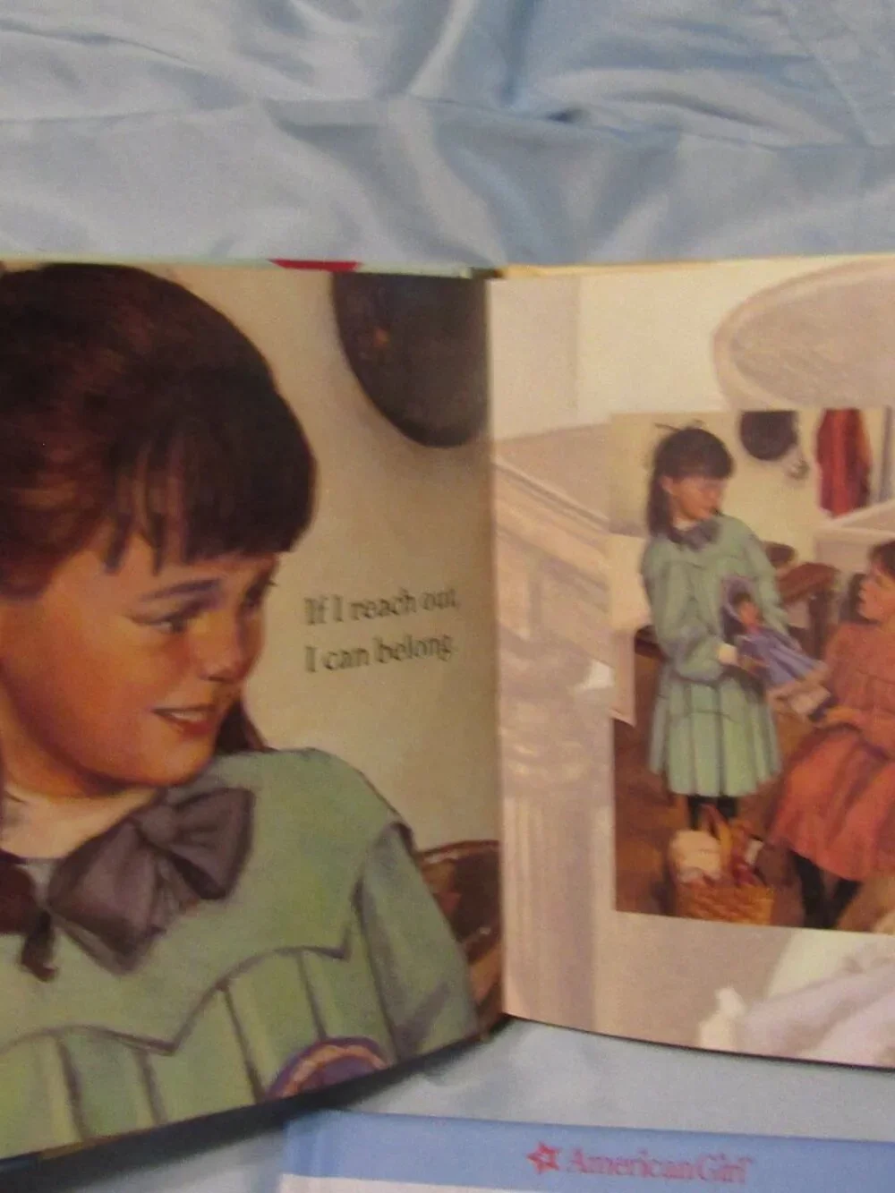 Lot 2 American Girl Hardcover Books THE BEST THAT I CAN BE +MEET THE BITTY TWINS